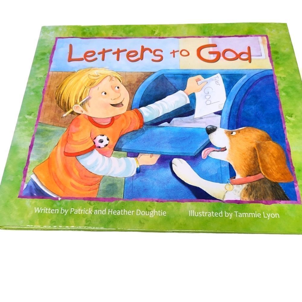 Kids' Book Letters To God Doughtie & Lyon Hardbound‎ Colorful NEW